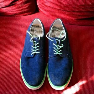 Blue Leather shoes (Mens 10M)